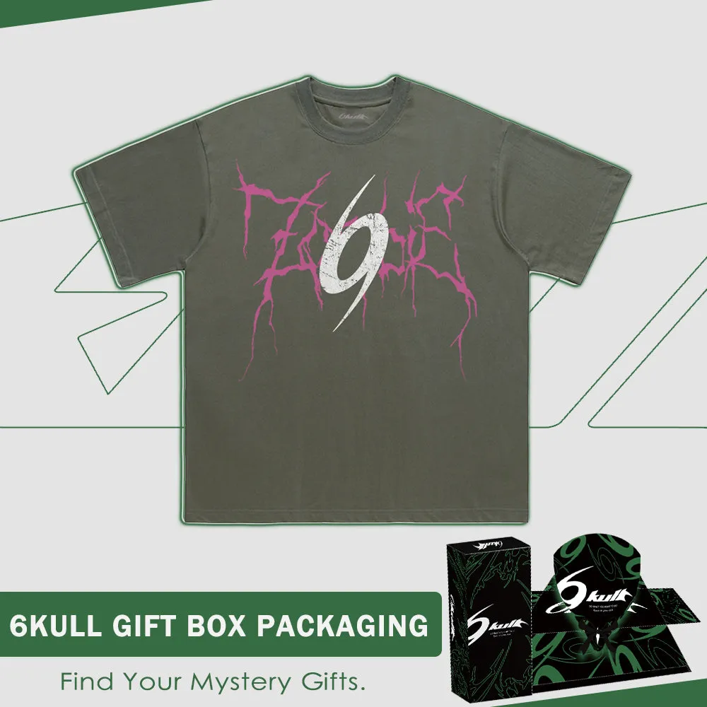 6Kull | High Street Lightning Crack T-Shirt