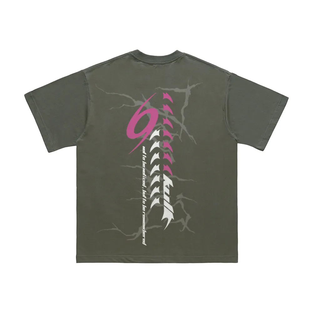 6Kull | High Street Lightning Crack T-Shirt