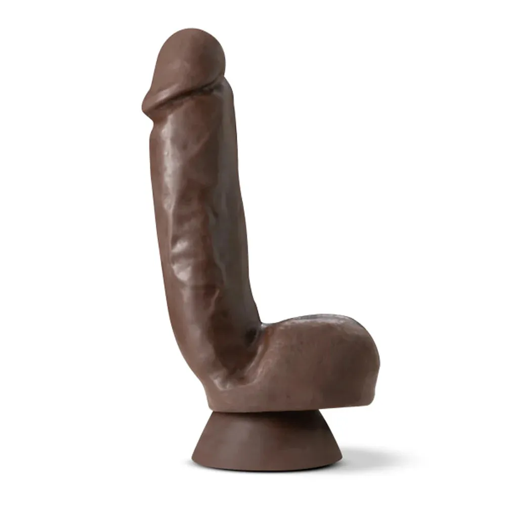 8" Realistic Black Dildo