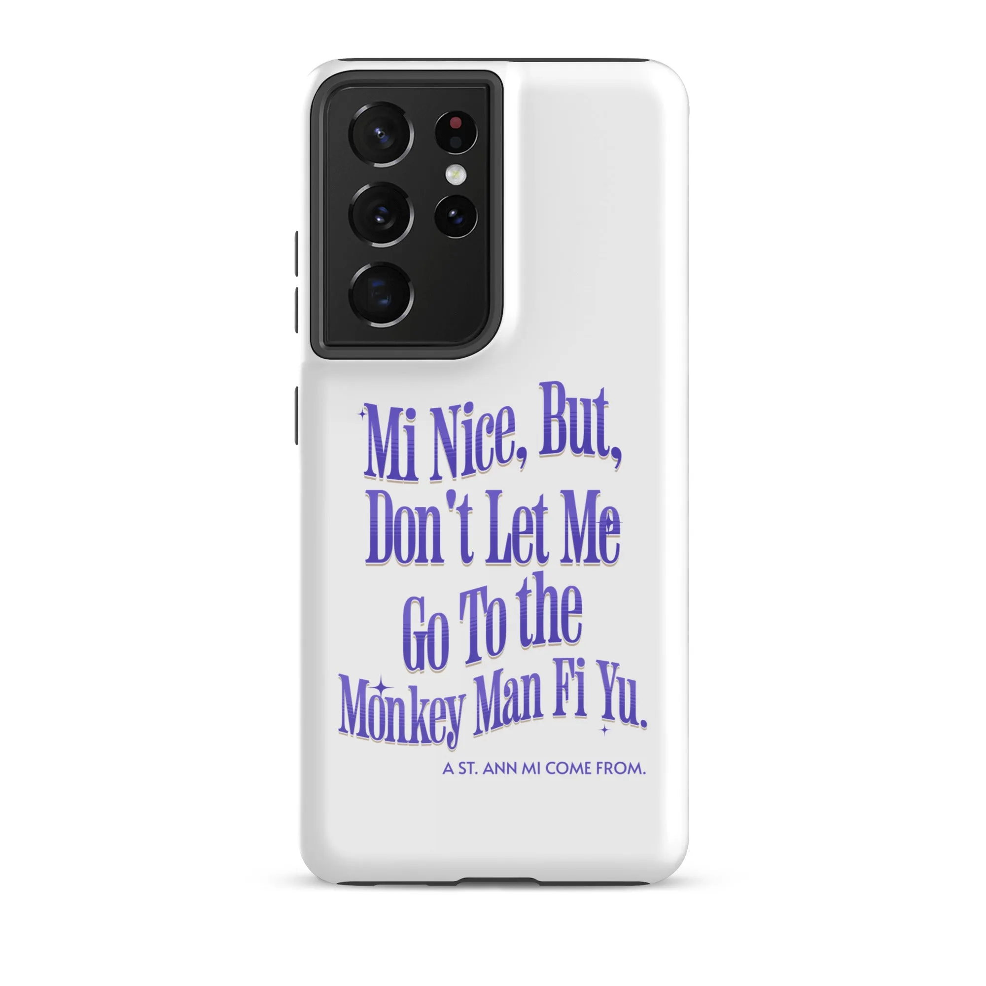 A St. Ann- Tough case for Samsung - Jamaican phone case, Customized Jamaican phone case, funny Jamaican phone case