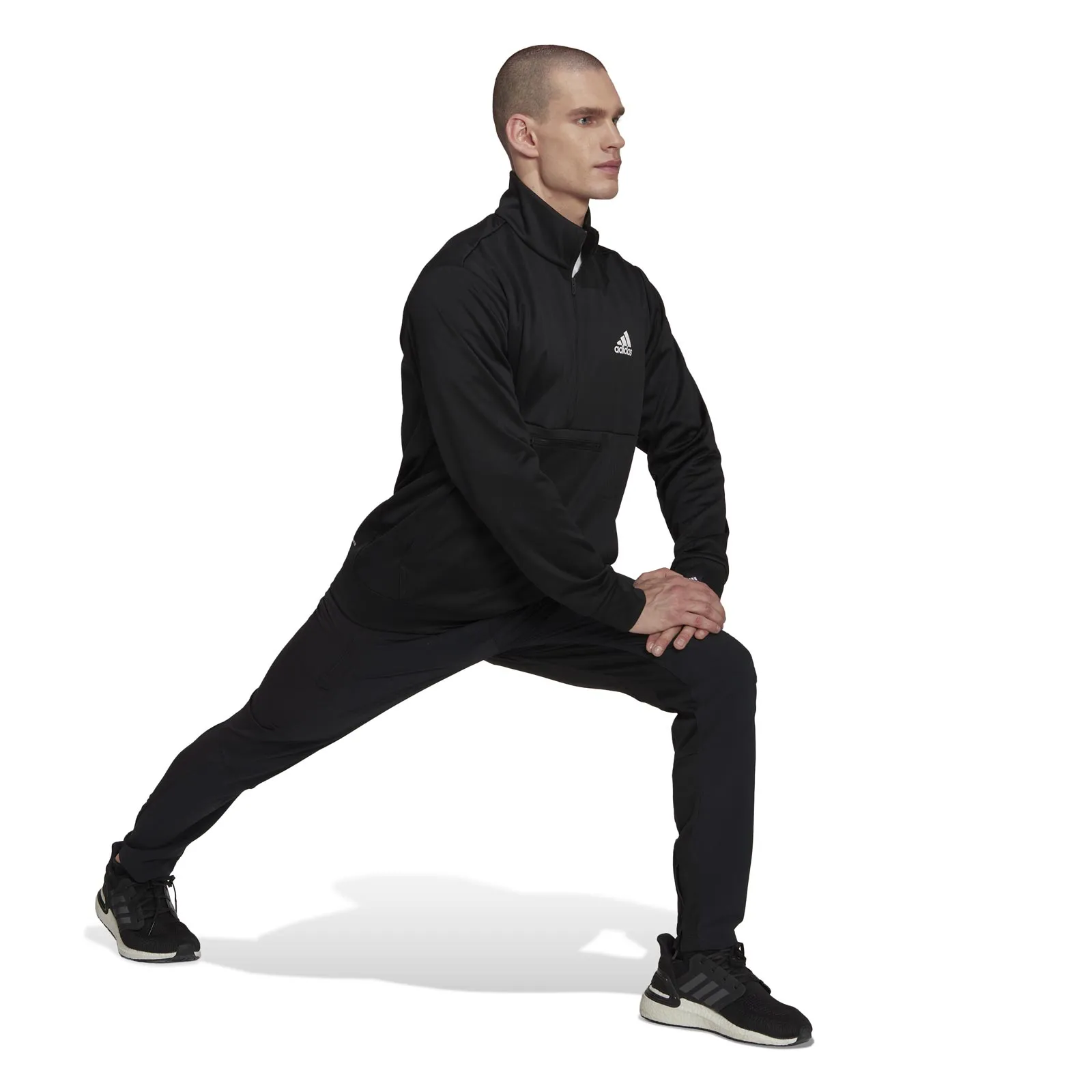 adidas AEROREADY Game and Go Mens Quarter-Zip Top