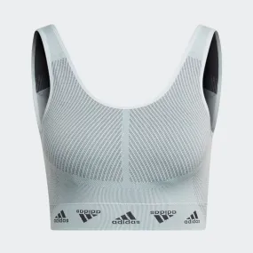 Adidas Women Aeroknit Light-Support Training Bra