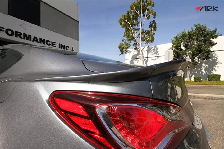 ARK Legato Rear 3pc Spoiler Hyundai Genesis Coupe 2.0L / 3.8L (10-16) [Fiberglass] SFLK-0713
