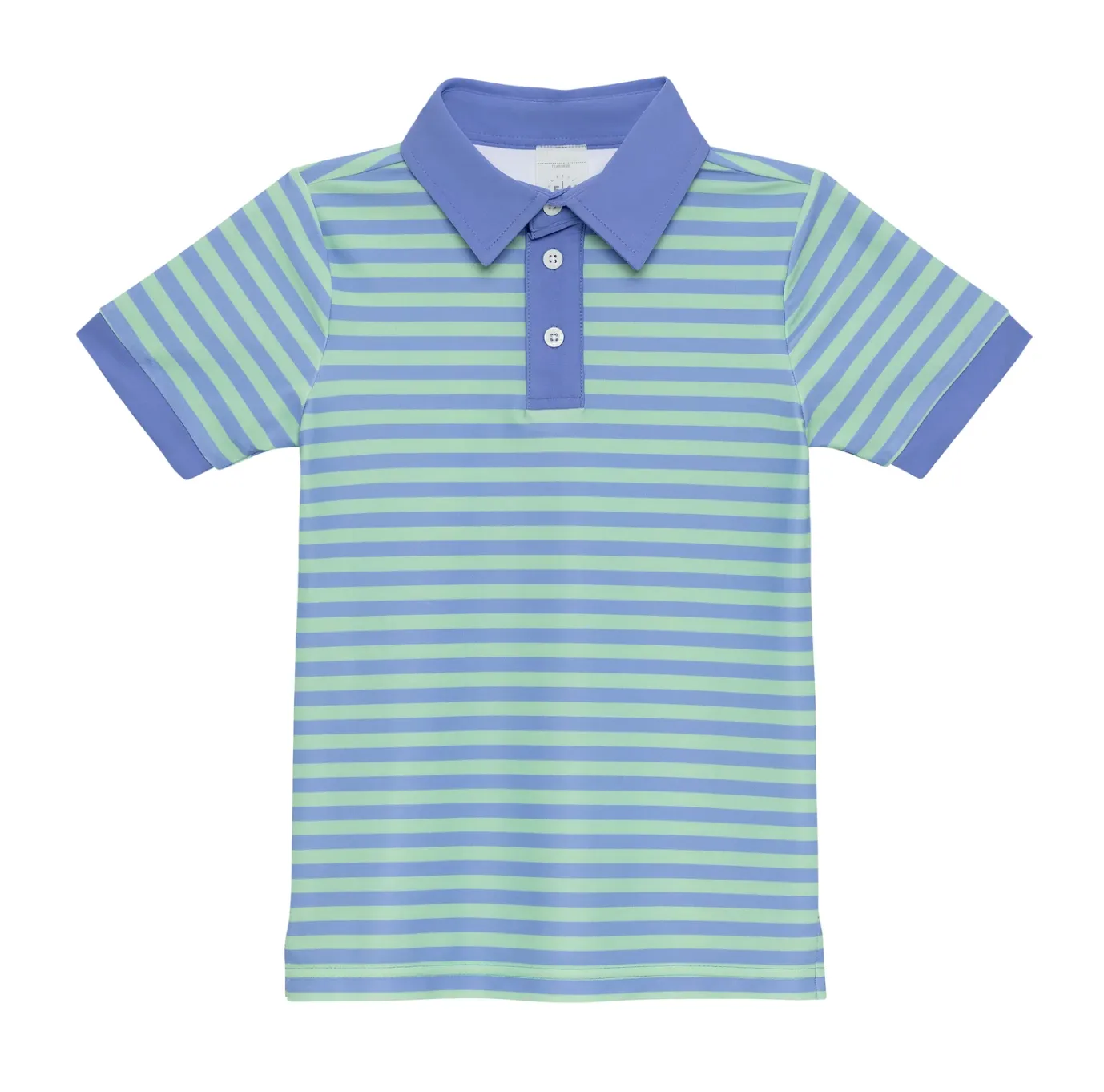 Blue/Green Stripe Polo