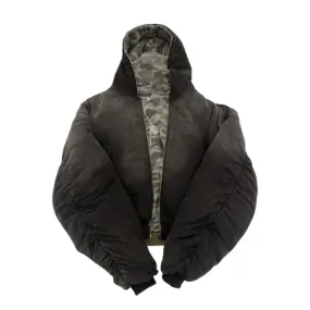 Camouflage Reversible Puffer Jacket