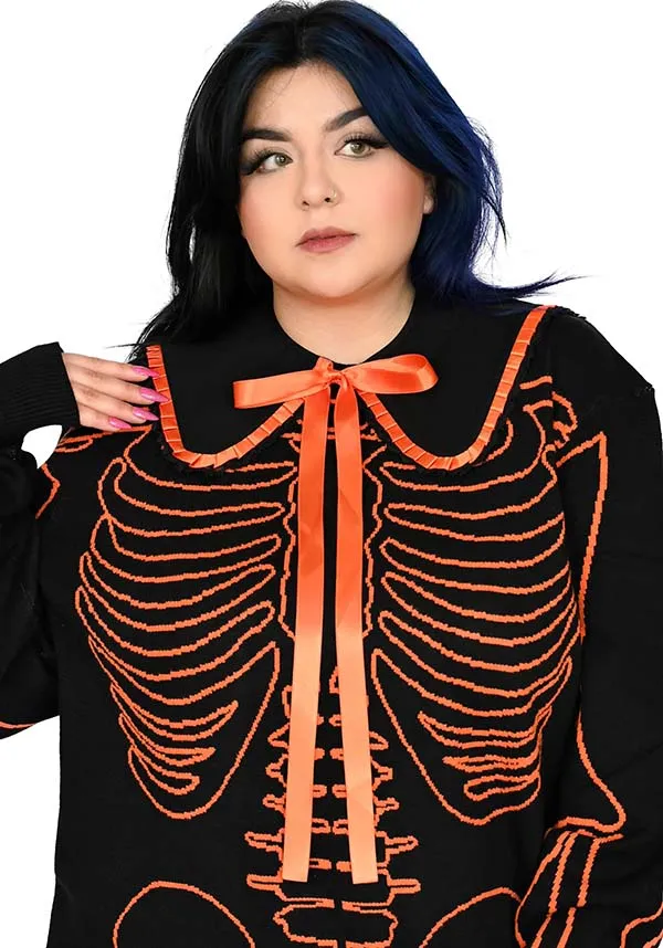 Claudia [Black/Orange] | COLLAR*