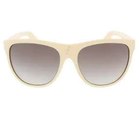 Diesel DL0002 25B Ivory Rectangle sunglasses