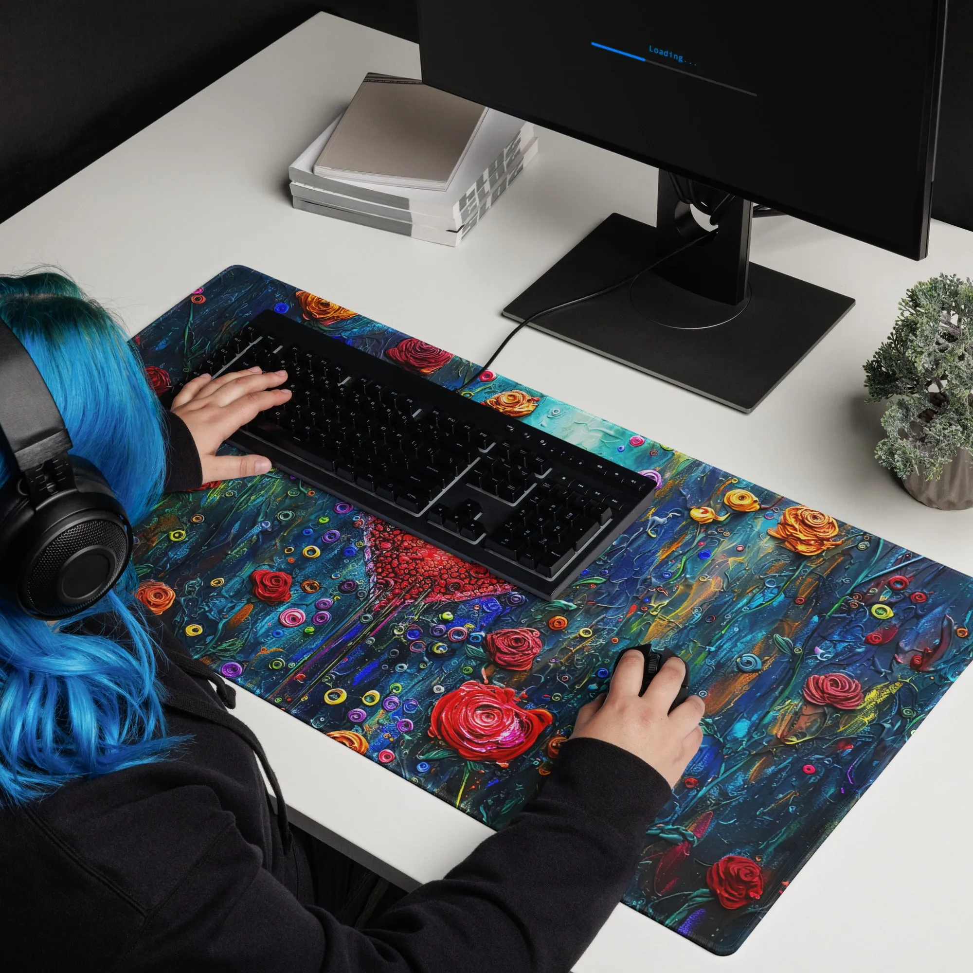 Fantasy Candy Heart Gaming mouse pad