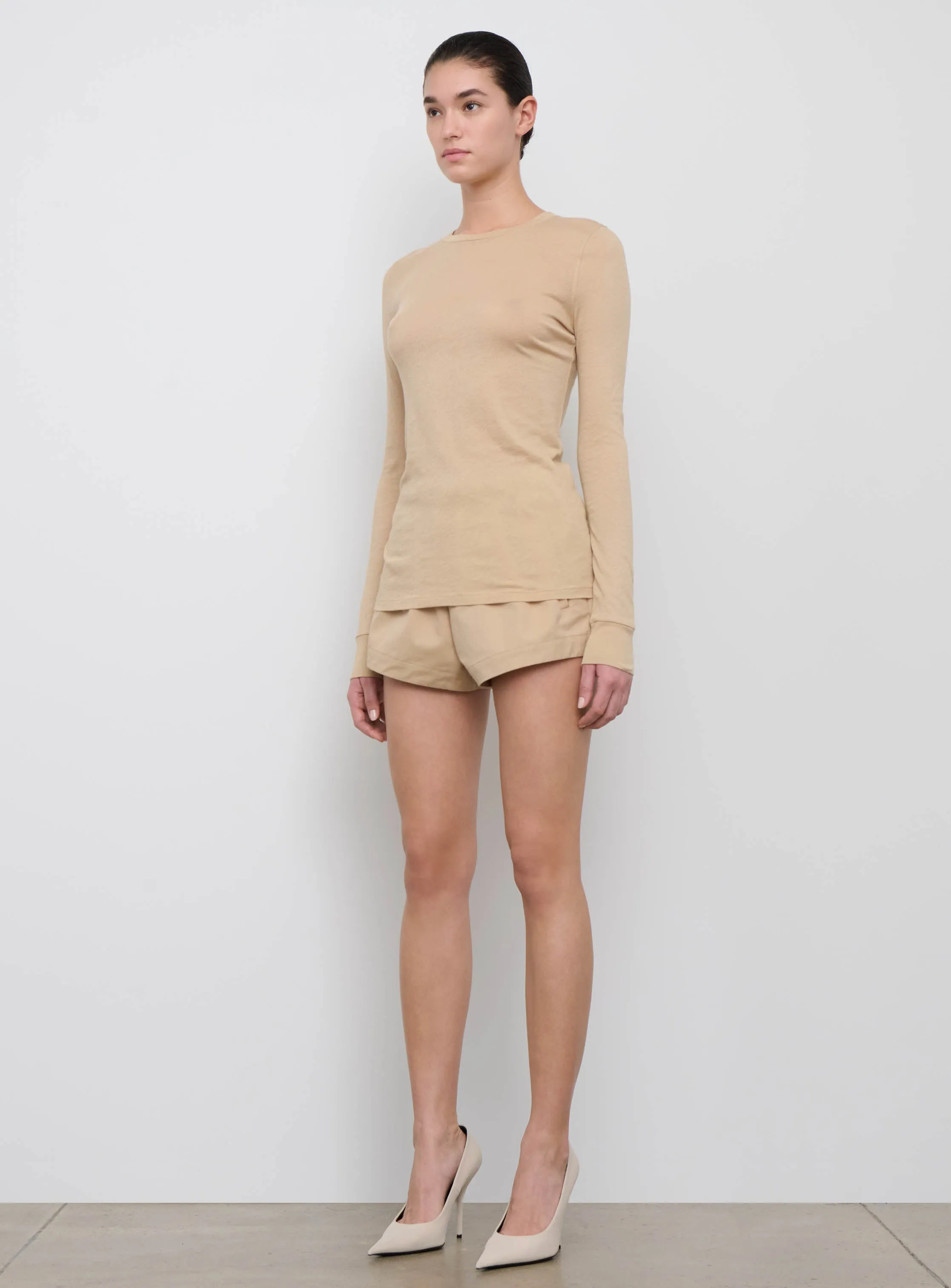 Fitted Long Sleeve Tee