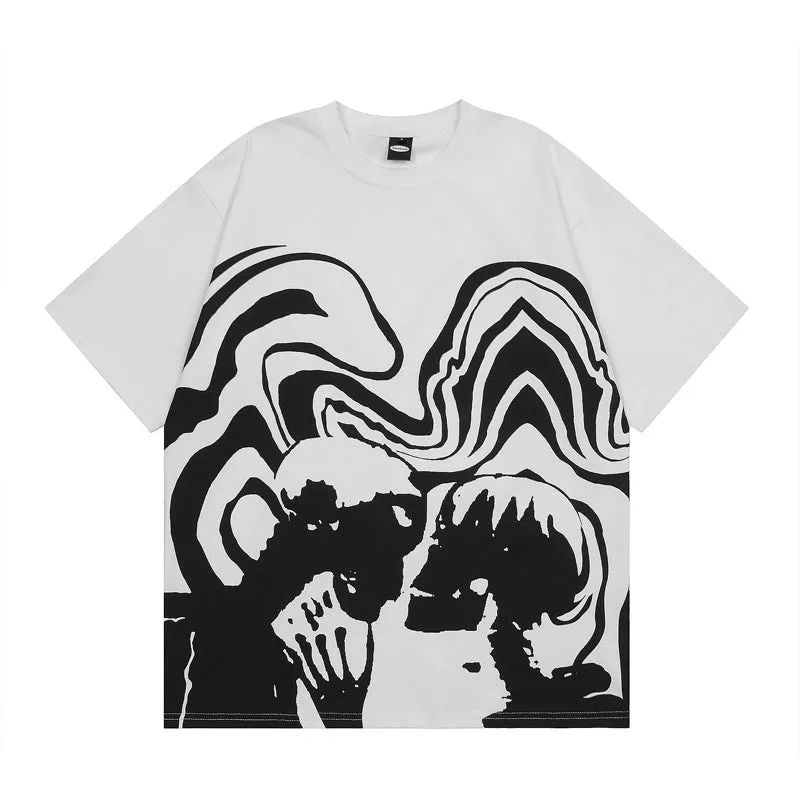 Halloy™ Skeleton Portrait T-shirt