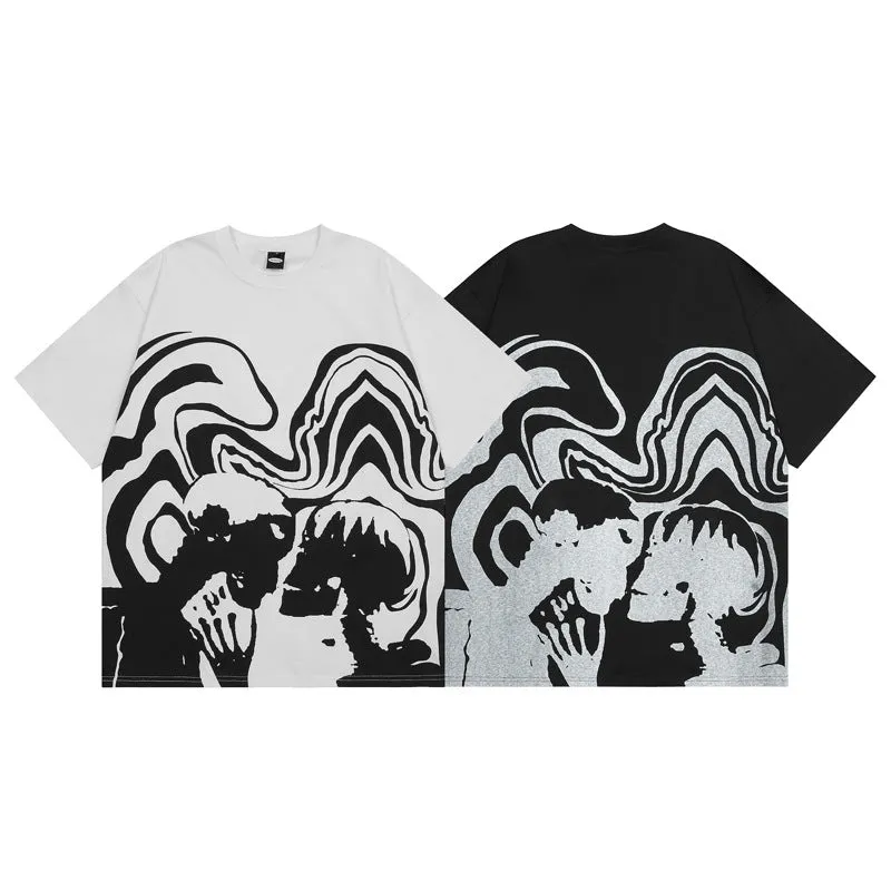 Halloy™ Skeleton Portrait T-shirt