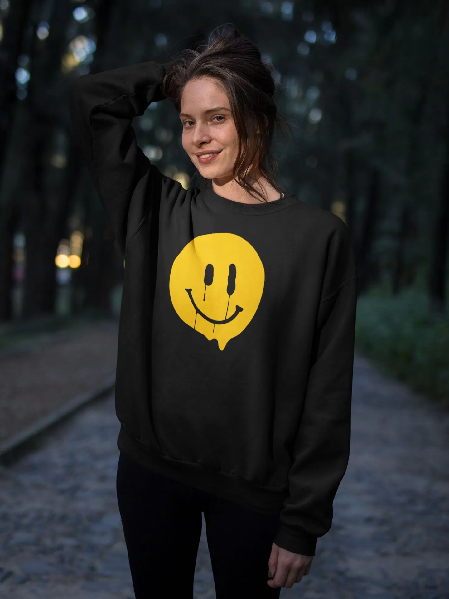Happy-ish Unisex Sweatshirts