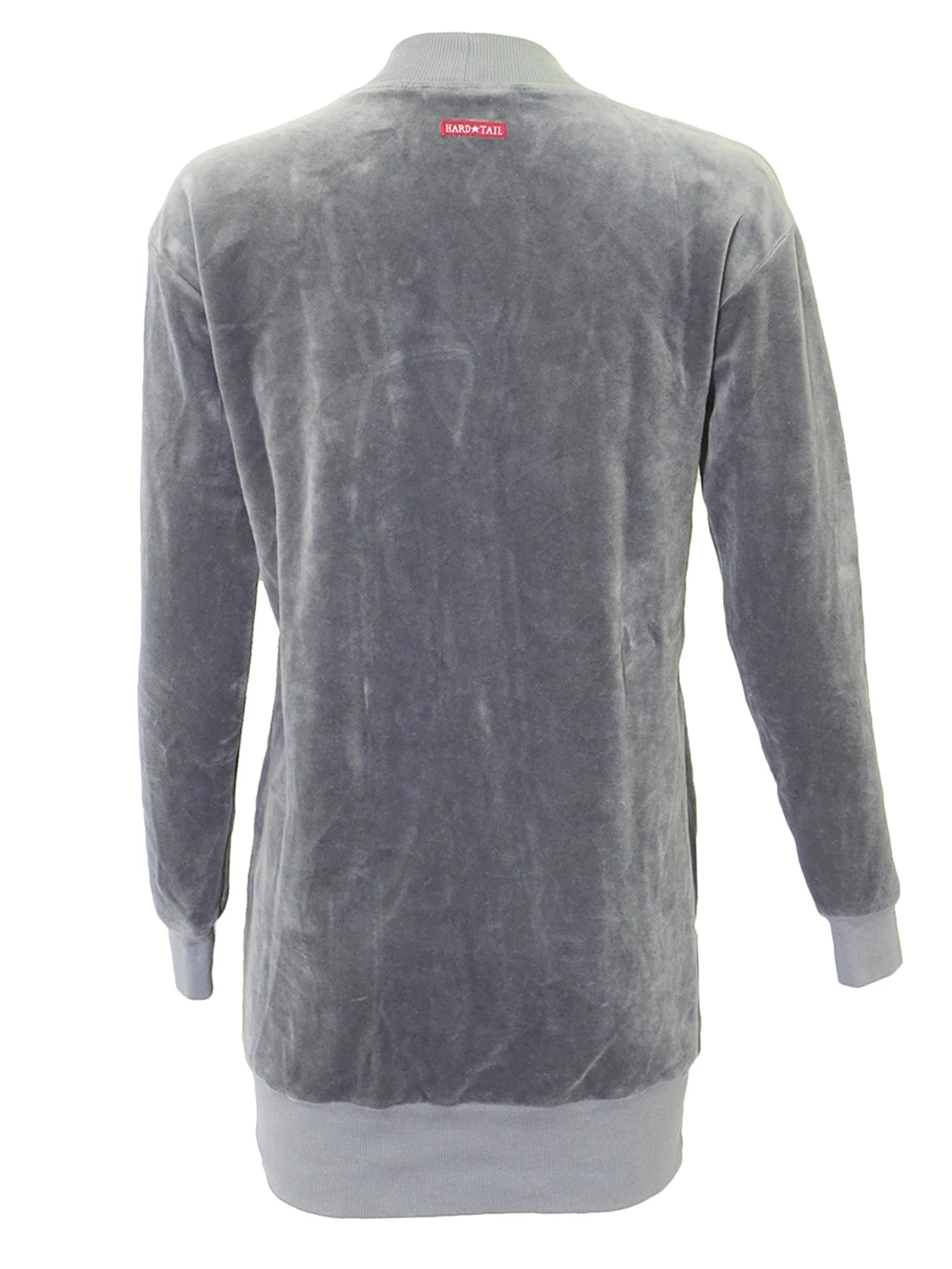 Hard Tail Velour Long Cardigan V-183