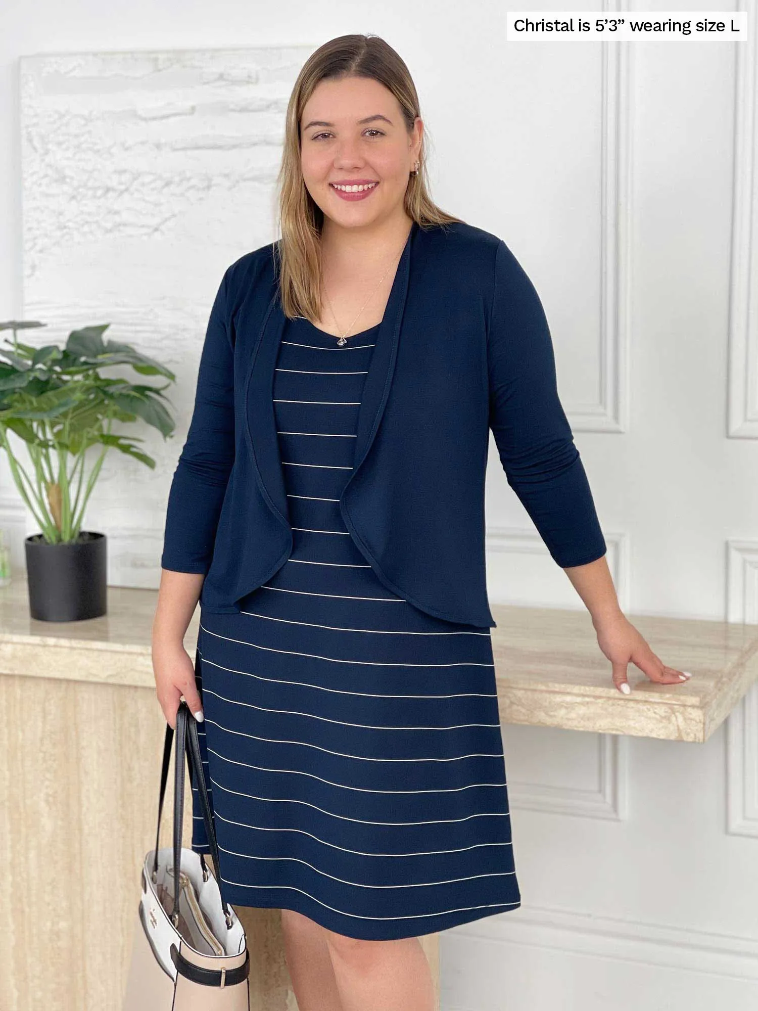 Jaaron reversible neckline tank dress - FINAL SALE