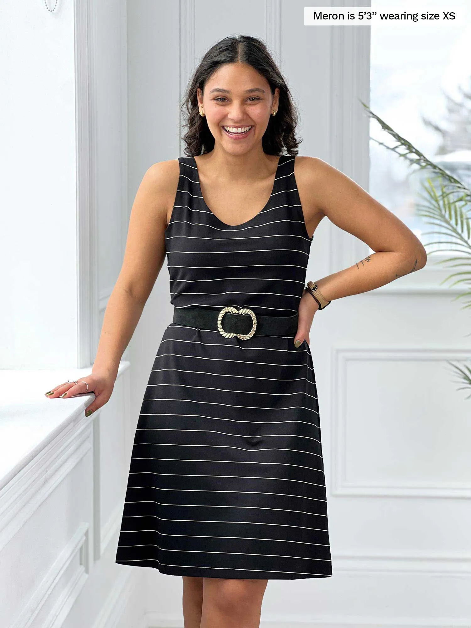 Jaaron reversible neckline tank dress - FINAL SALE