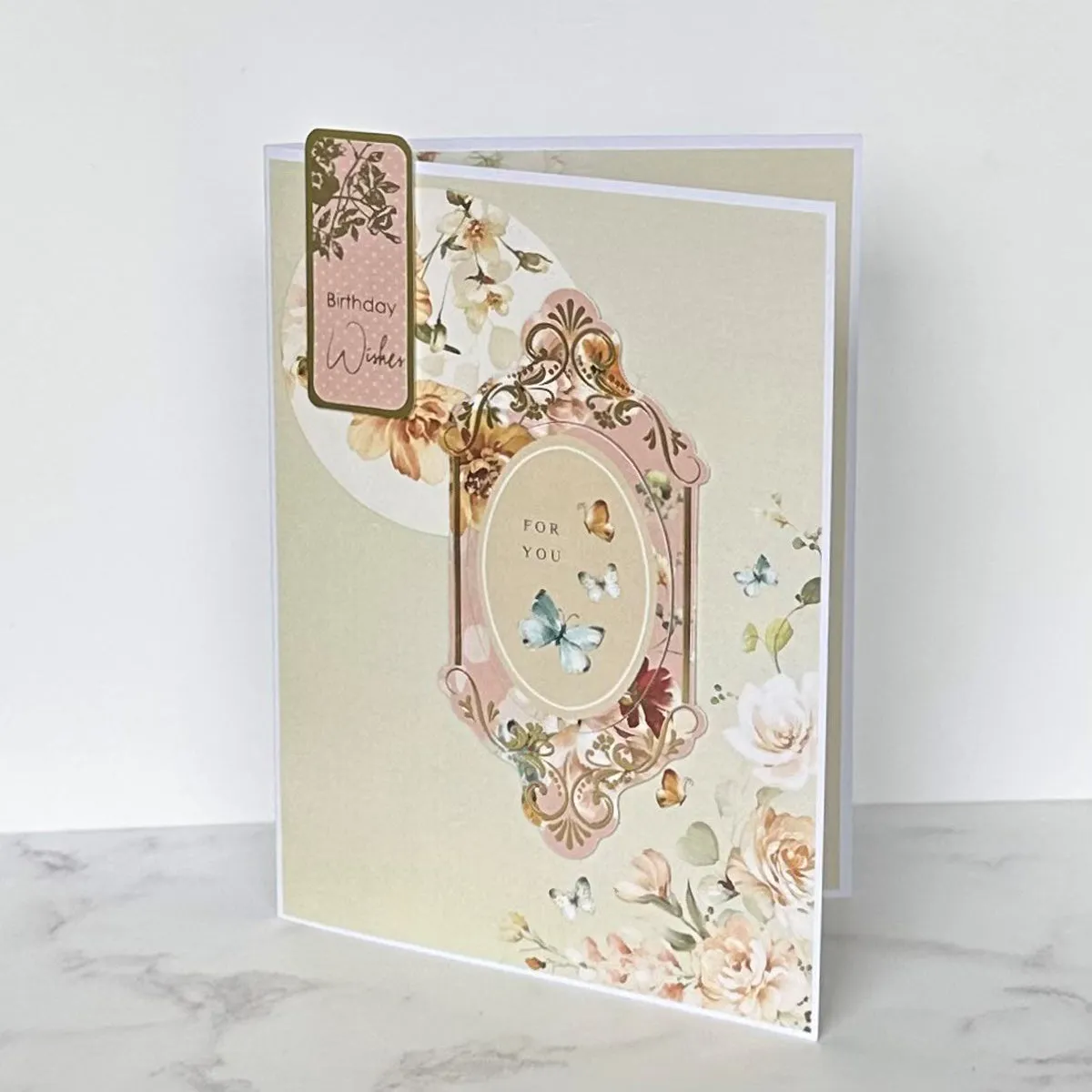 Kanban Crafts Pretty Petals Insert Papers, 18 sheets