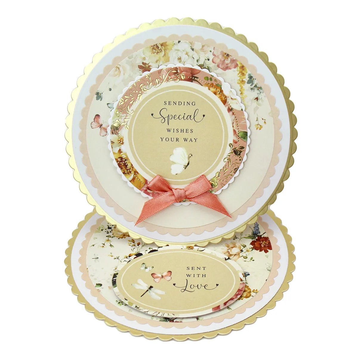 Kanban Crafts Pretty Petals Insert Papers, 18 sheets