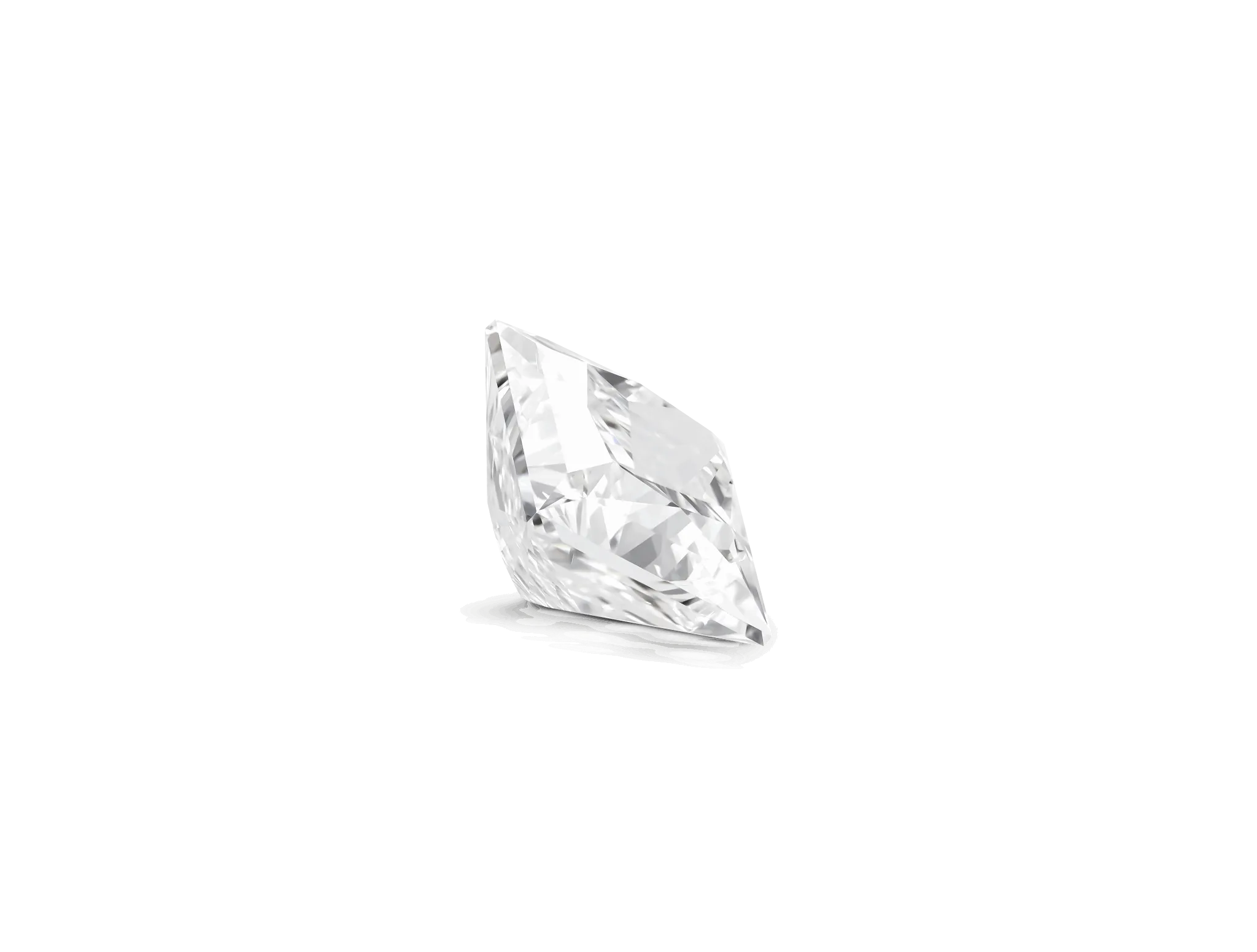Lab-Grown Loose 2½ct. Princess Cut Diamond | White