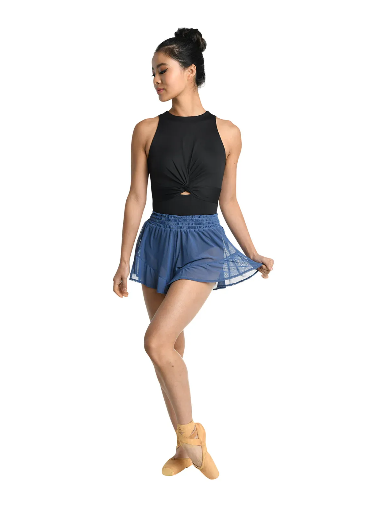 Ladies Bijou Mesh Shorts