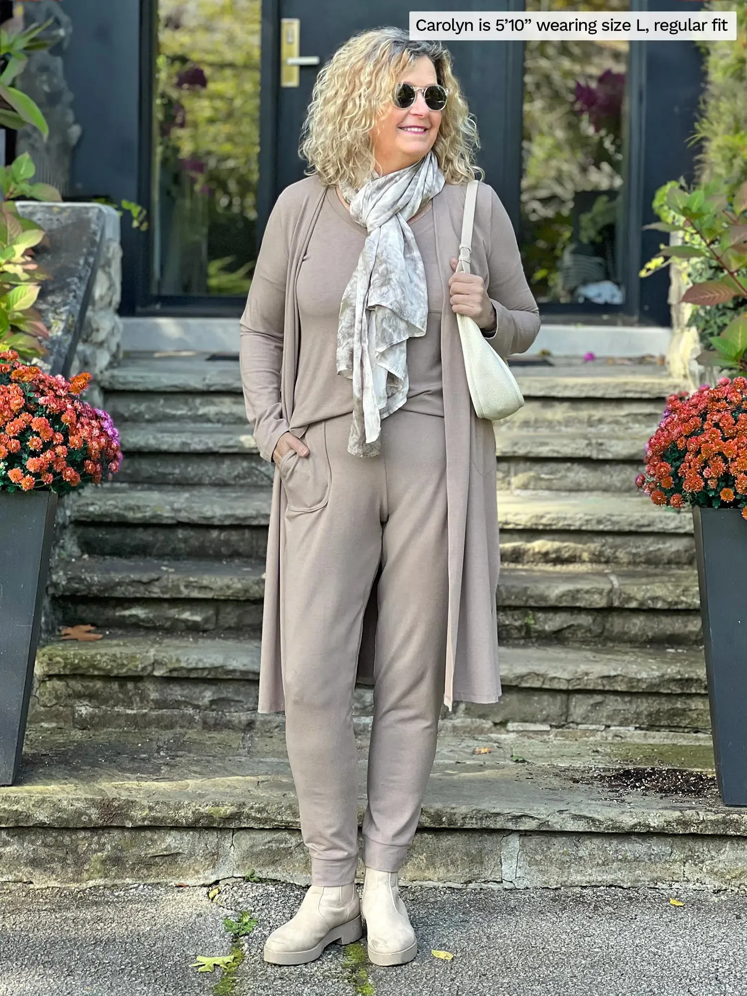 Larissa duster cardigan with pockets