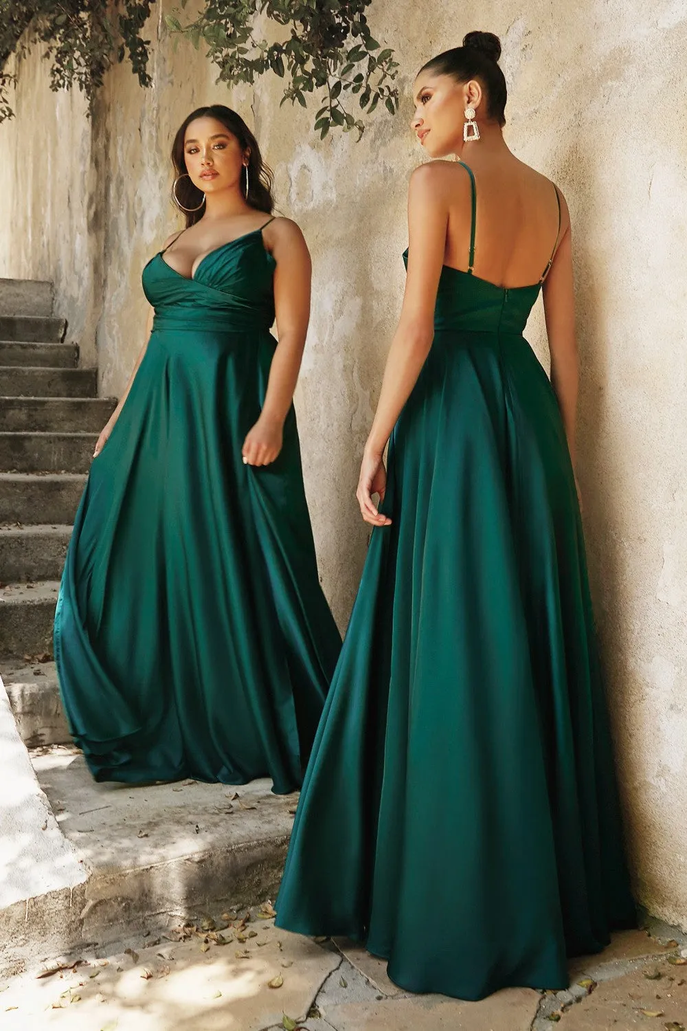 Layered lace mermaid gown