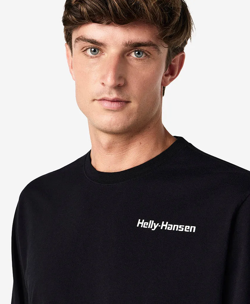 LEAD LONG SLEEVE T-SHIRT, Black