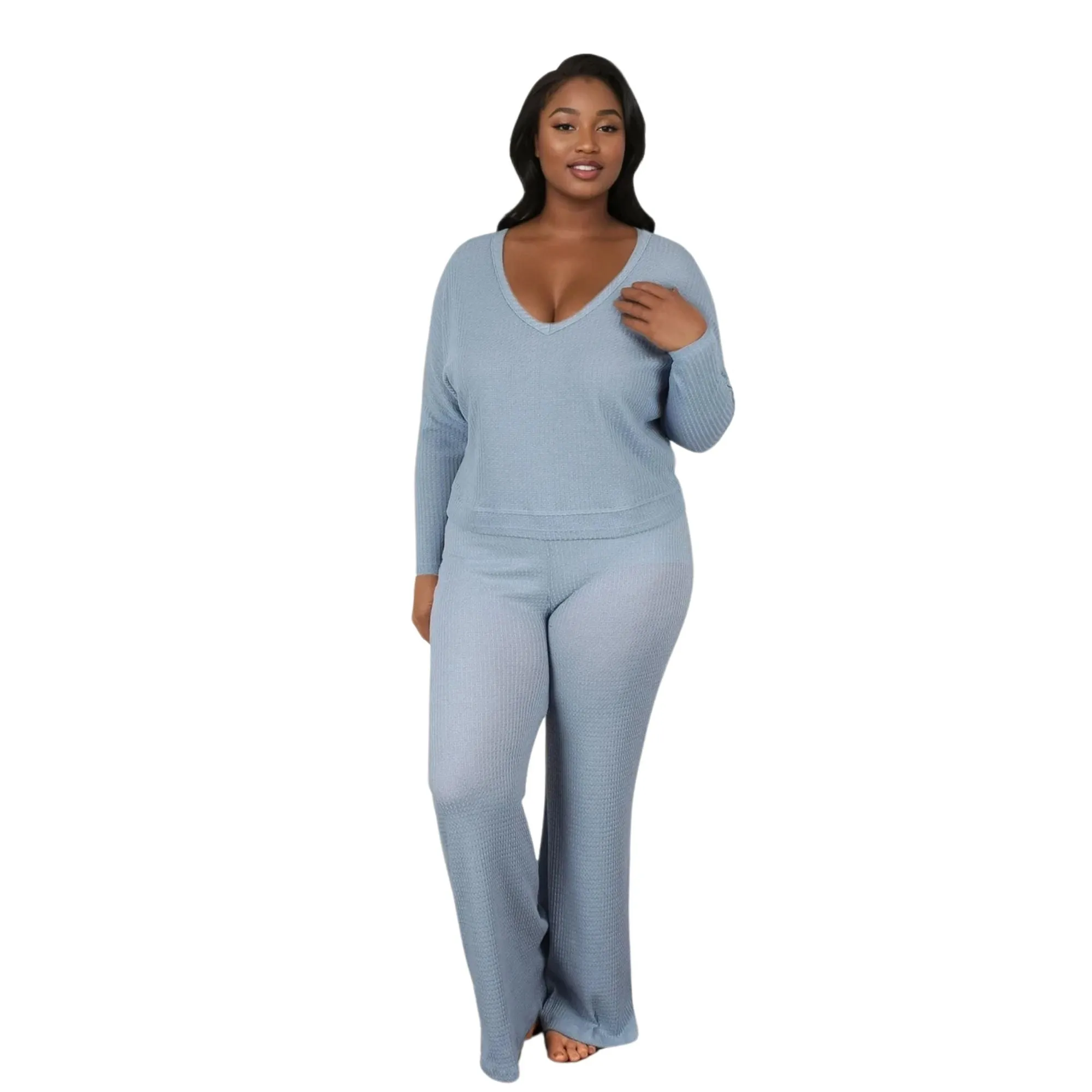 Lightweight Lounge Set | Dusty Blue