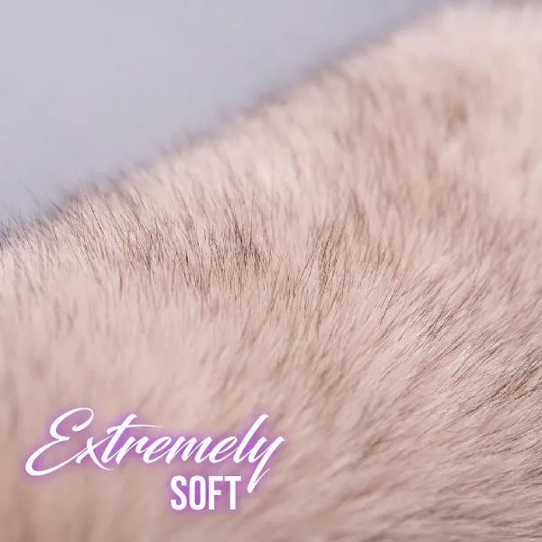 Magnetic Vegan Fur Snood Scarf