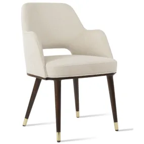 Marash Cream Dining Armchair