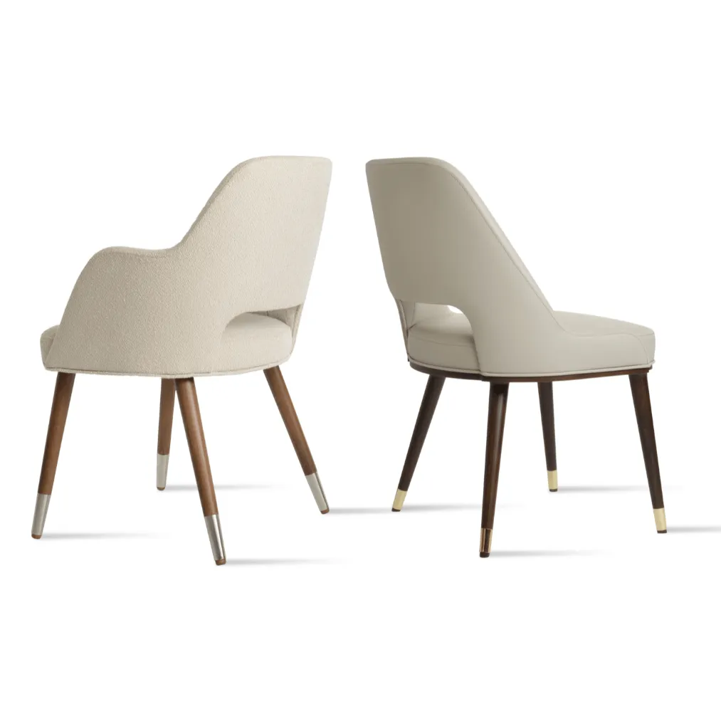 Marash Cream Dining Armchair