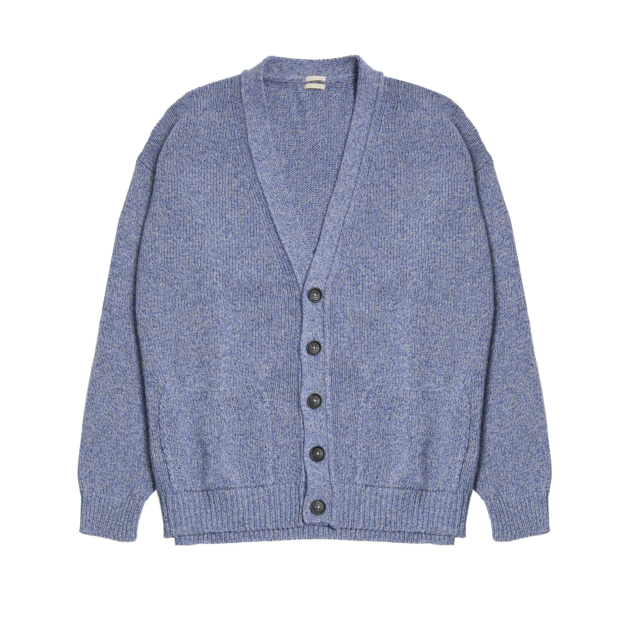 Massimo Alba Joe Cardigan in Celeste