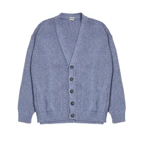 Massimo Alba Joe Cardigan in Celeste