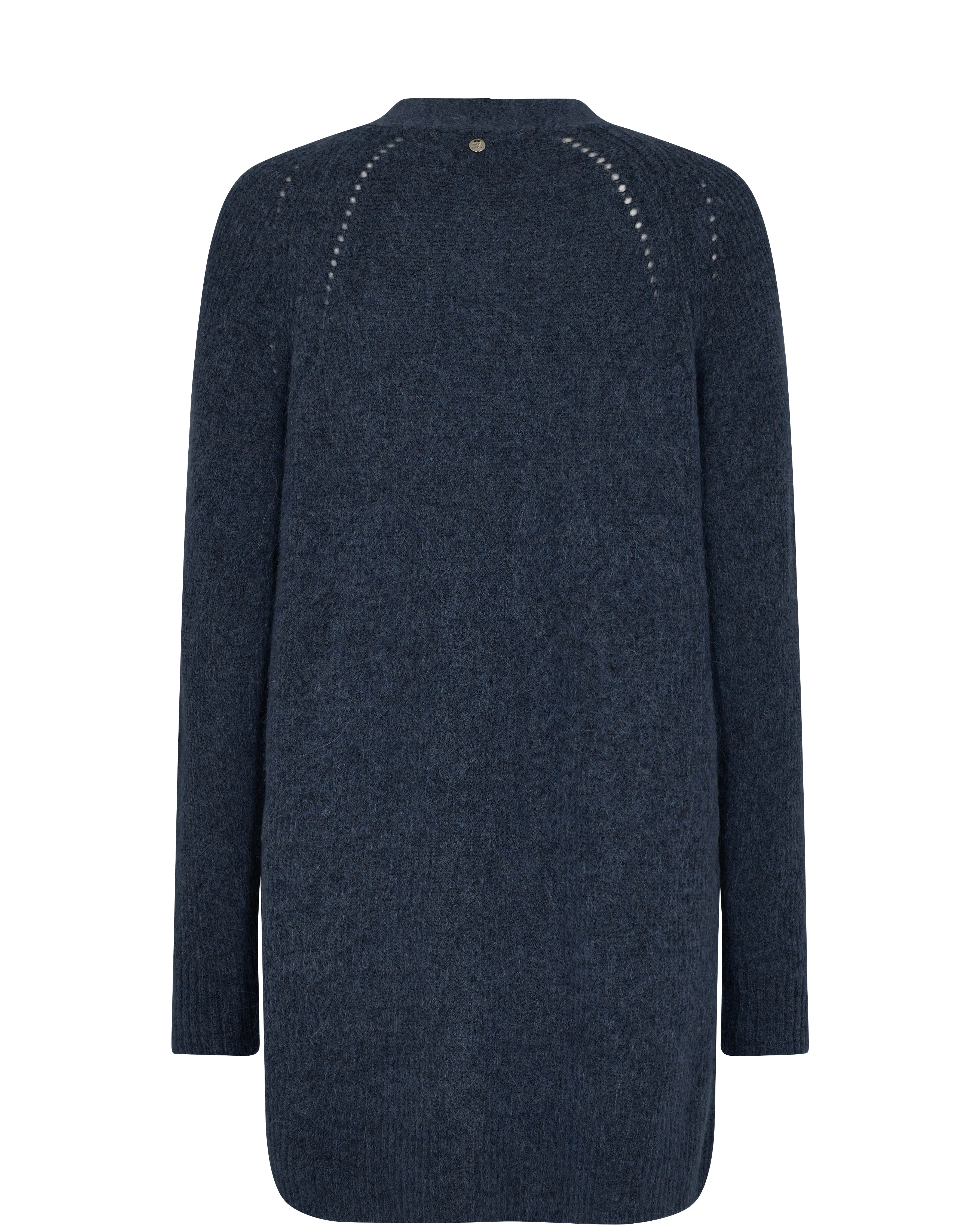 MMThora Long Cardigan Salute Navy