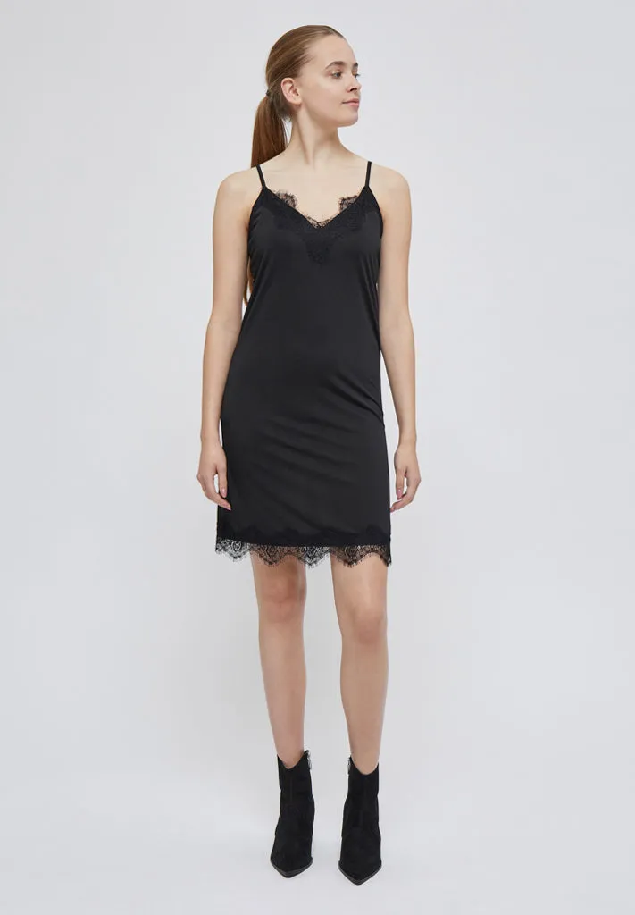 MSAsa Slipover Dress - Black
