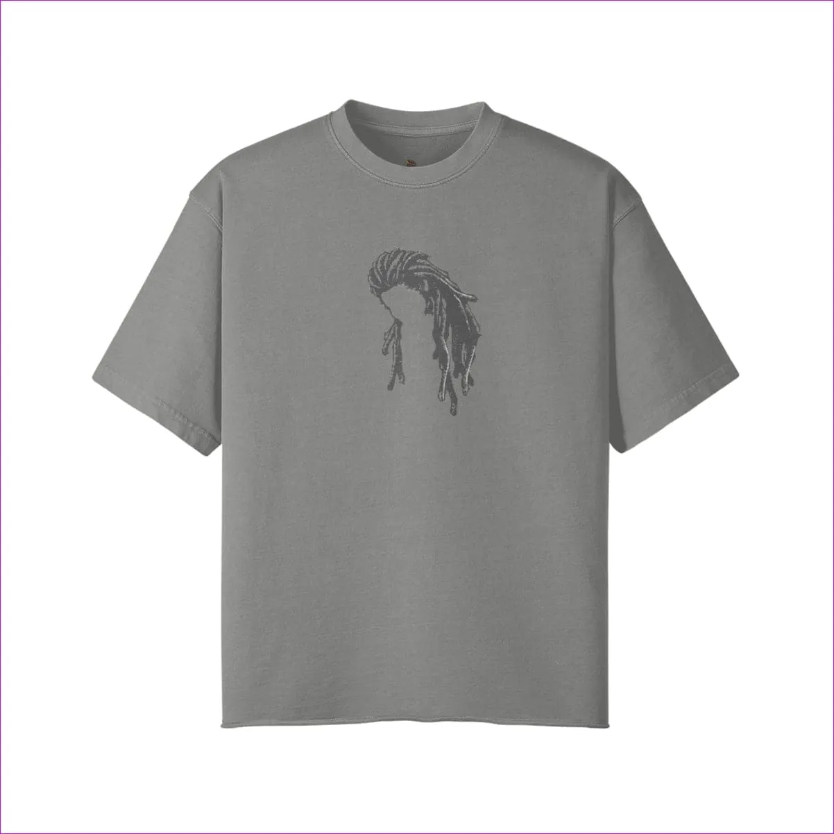 Naughty Dreadz Washed Raw Edge T-shirt - 8 colors