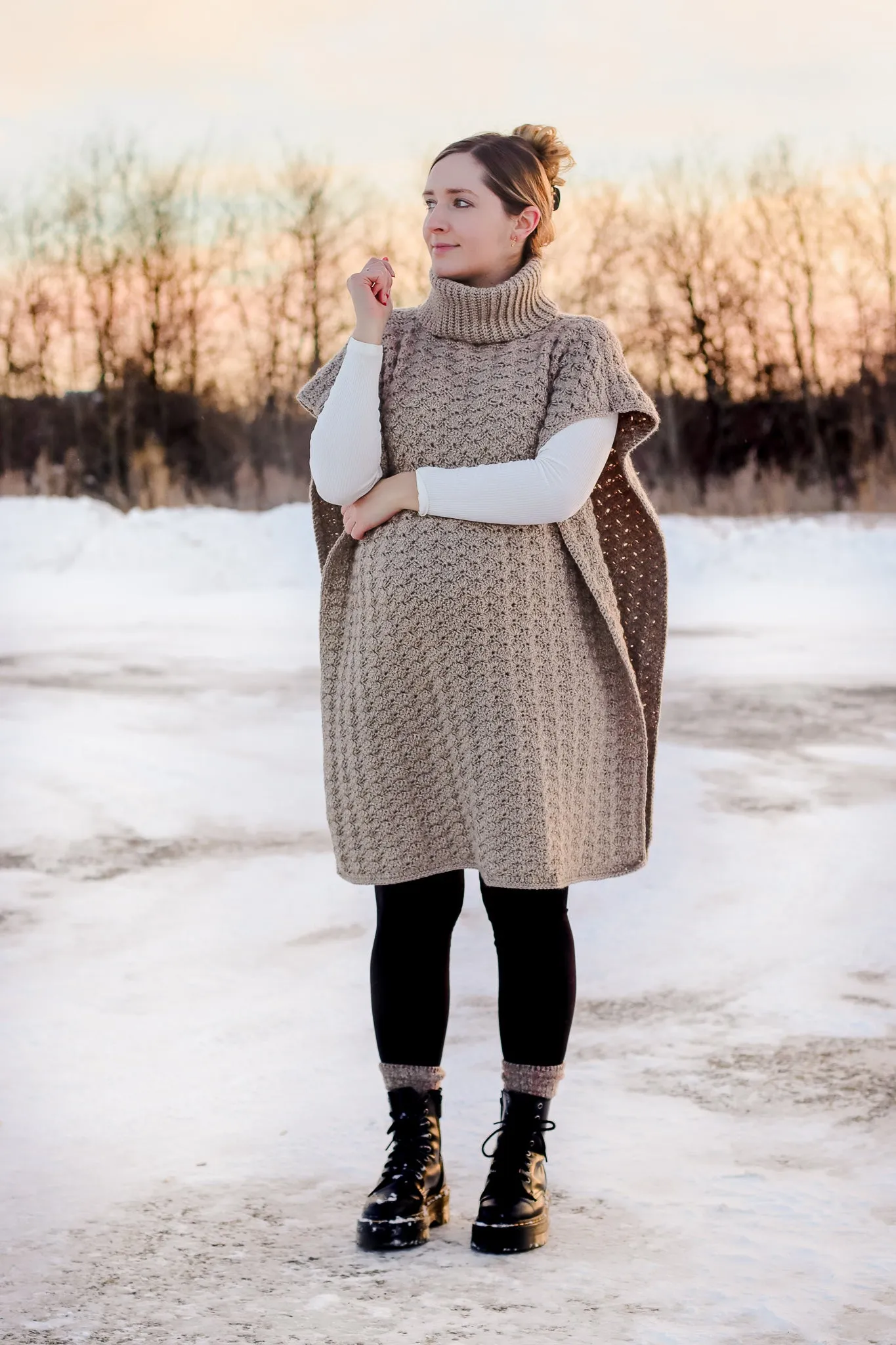 Northcross Poncho Crochet Pattern