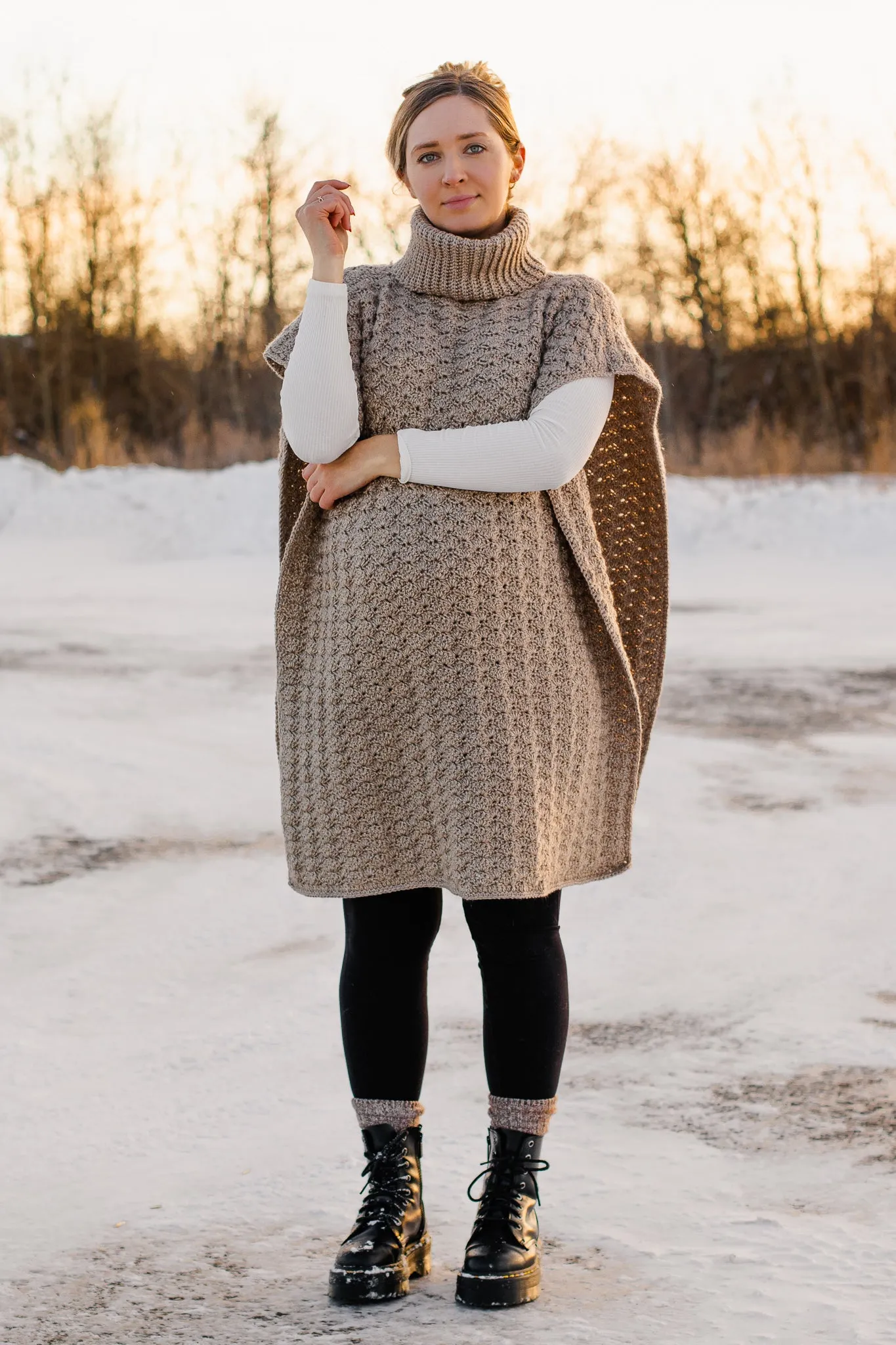 Northcross Poncho Crochet Pattern
