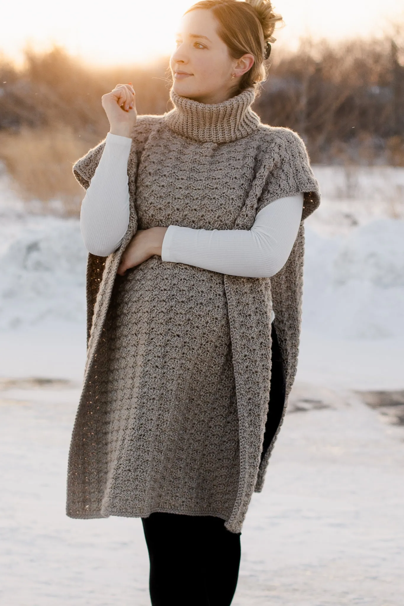 Northcross Poncho Crochet Pattern