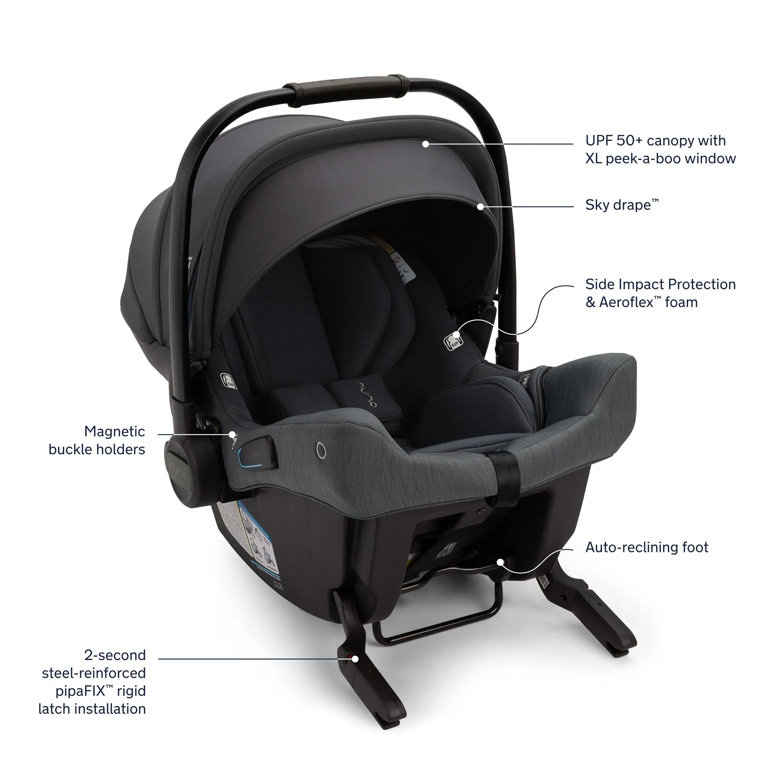 Nuna - Triv NEXT   Pipa URBN Travel System - Ocean