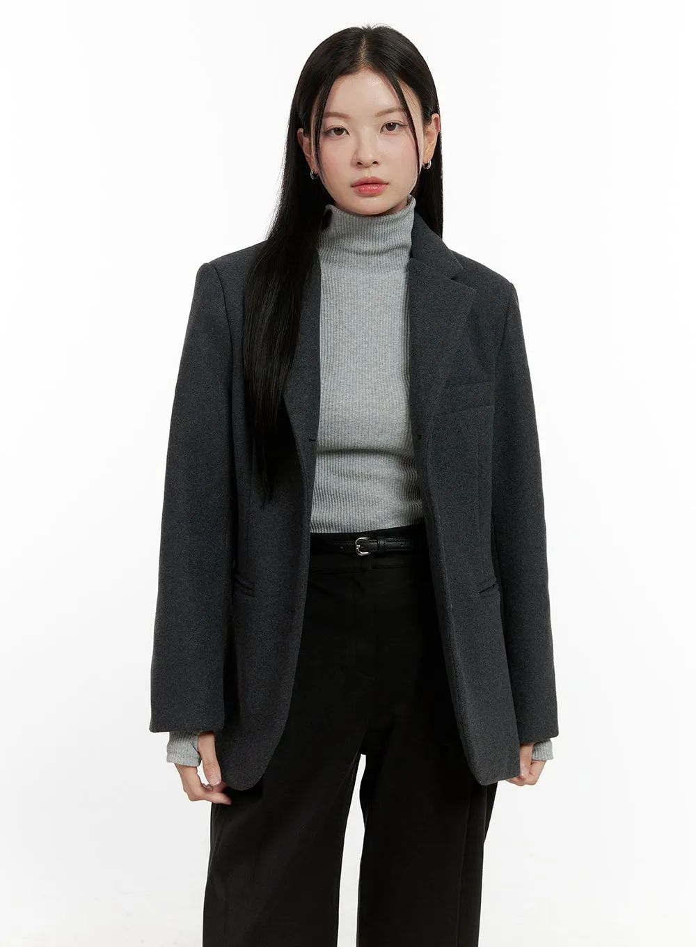 Oversized Cozy Blazer ON408