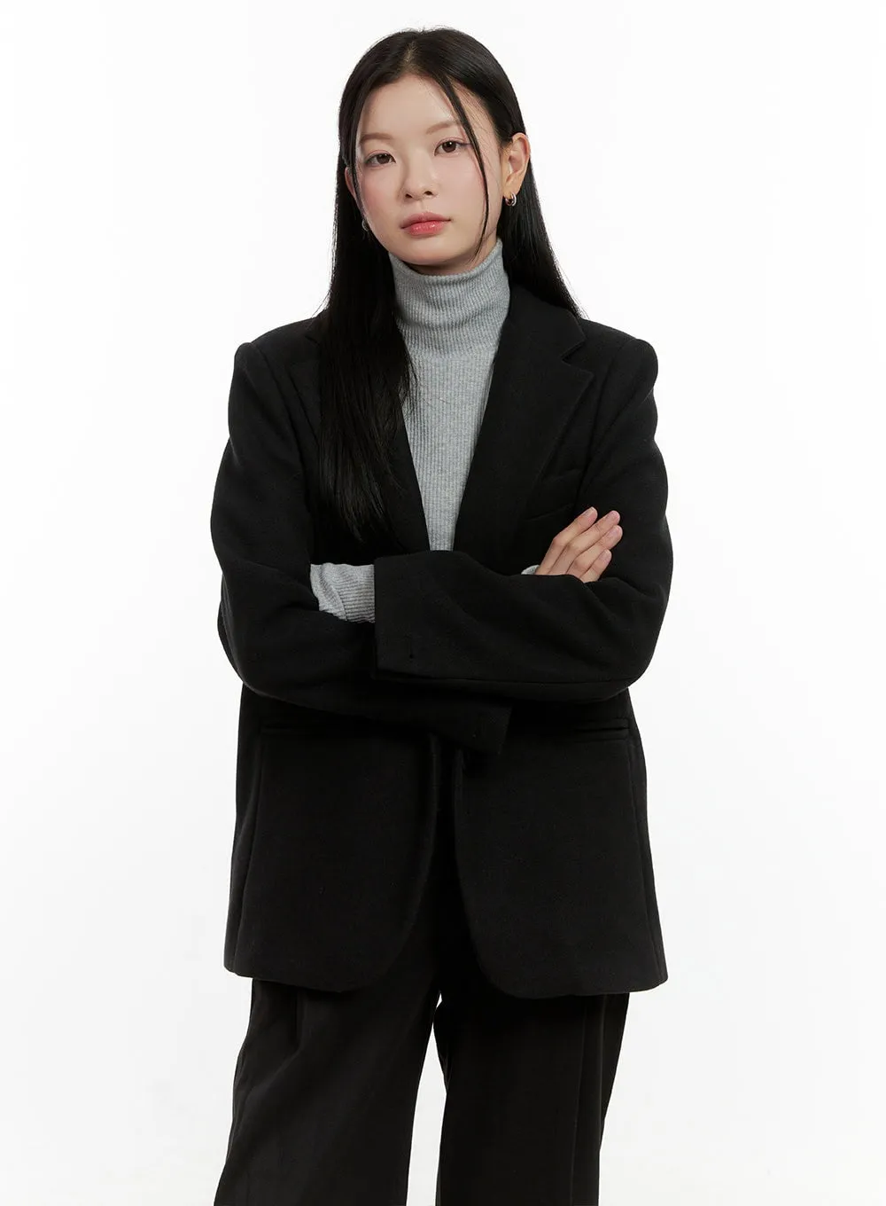 Oversized Cozy Blazer ON408