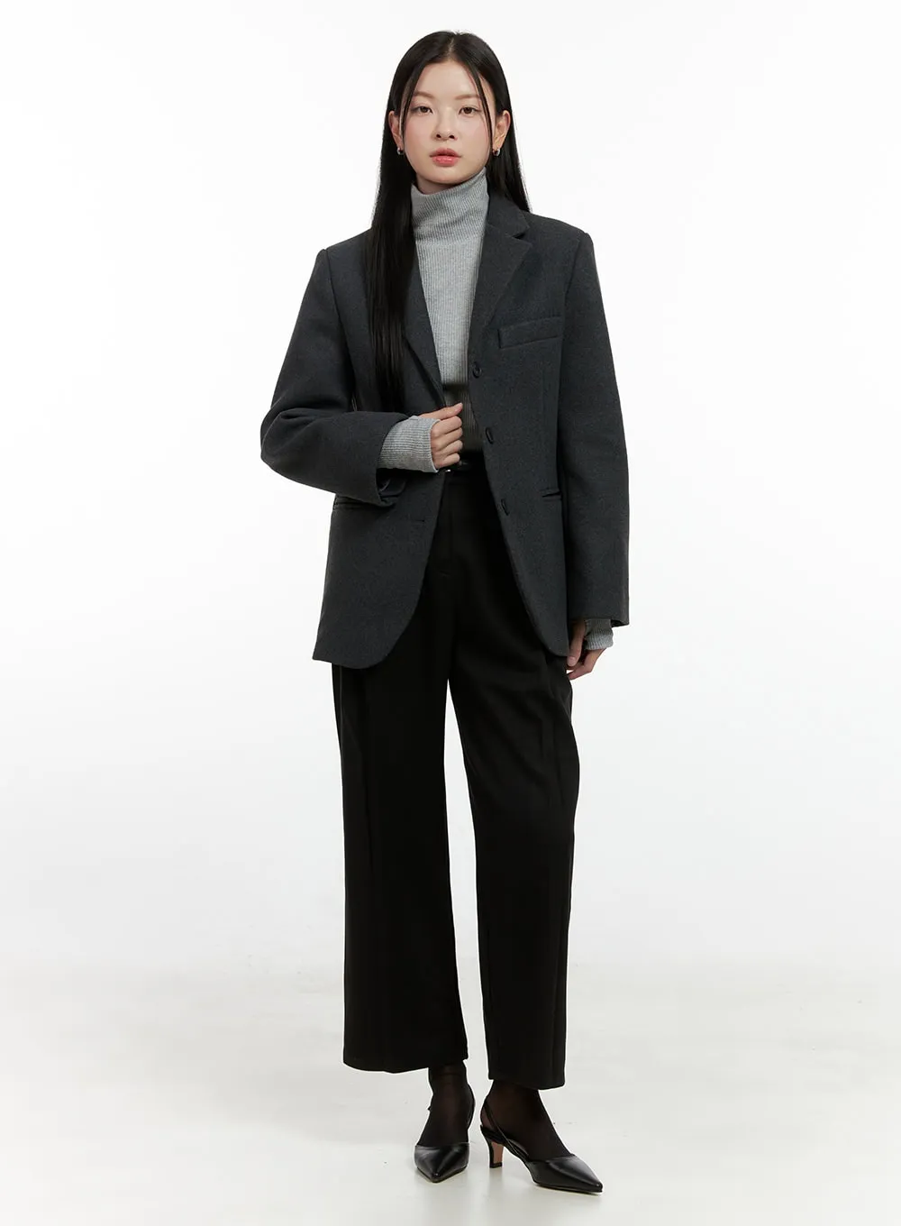 Oversized Cozy Blazer ON408