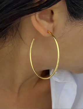 PERFECT Hoop Earrings | 18K Gold Over Sterling Silver
