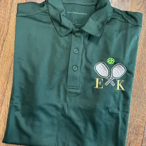 Personalized Pickleball Embroidered Performance Polo Shirt