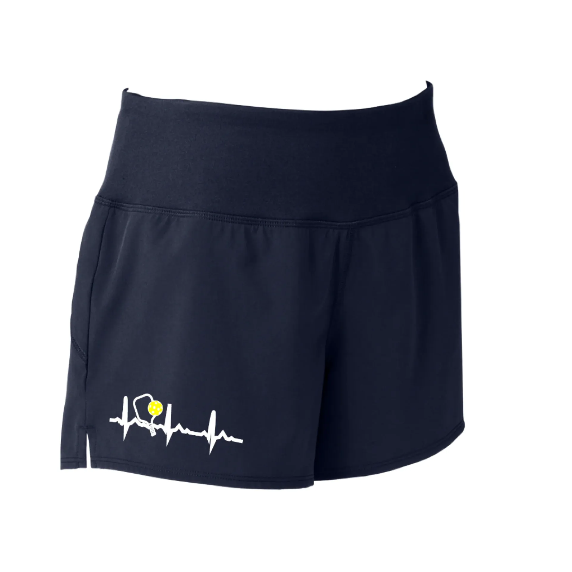 Pickleball Heartbeat EKG | Women's Pickleball Shorts