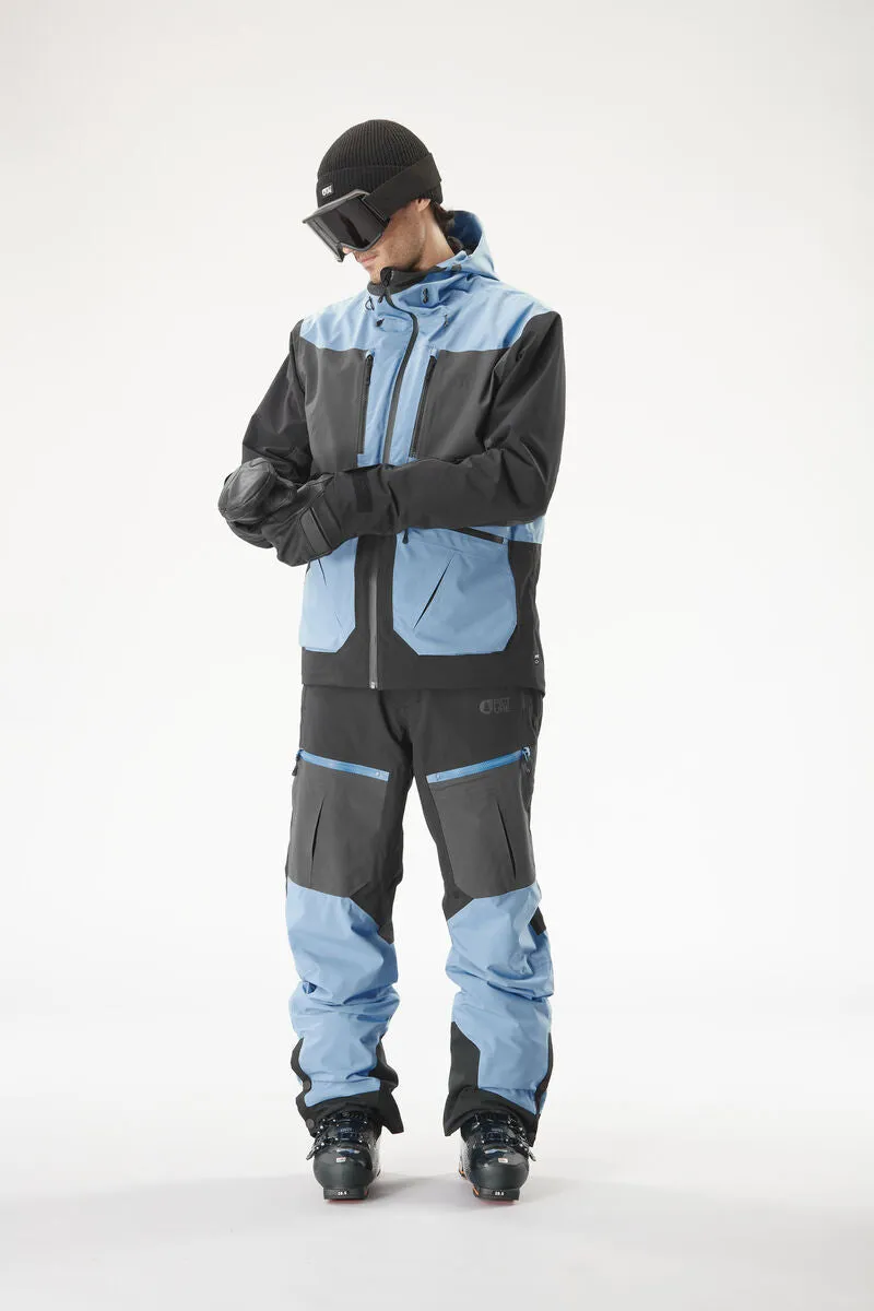 Picture Organic Naikoon Jacket Mens 2024 Allure Blue / Black