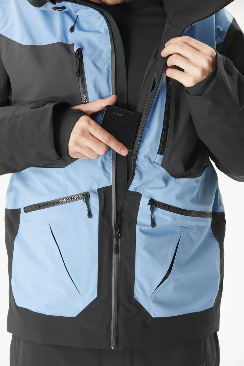 Picture Organic Naikoon Jacket Mens 2024 Allure Blue / Black