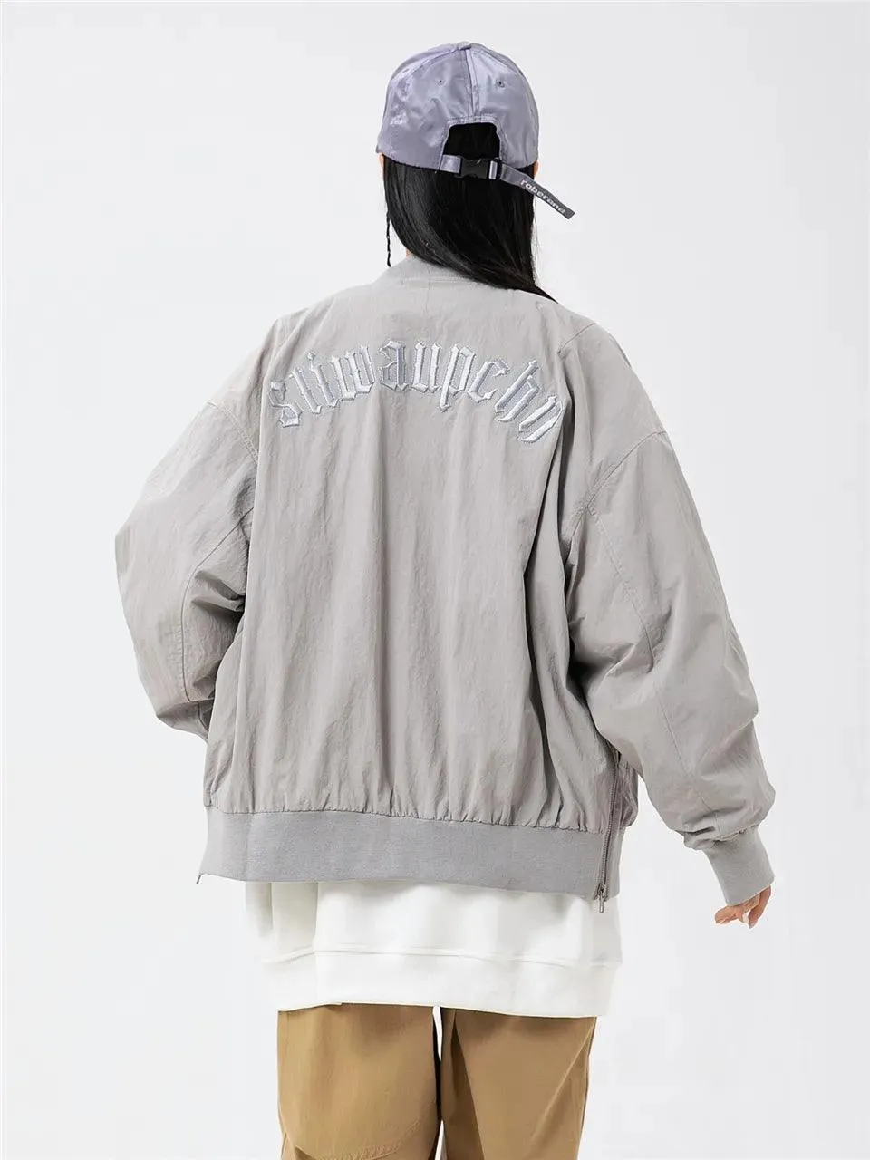 Pure Color Sophistication Women's Racing Crop Jacket