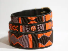 "Marula" Beaded Dog Collar