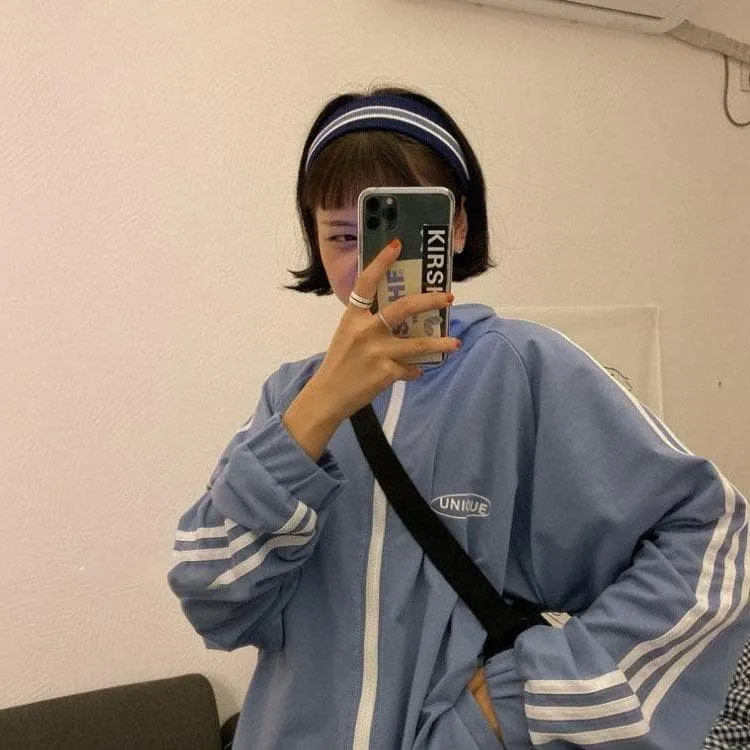 "UNIQUE" Tracksuit Jacket
